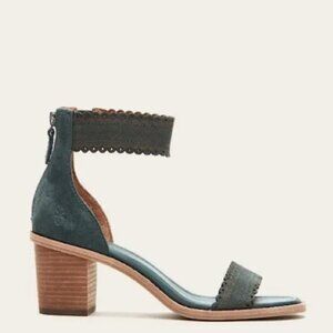 Frye Brielle Scallop Heel Sandals Sz. 7.5
